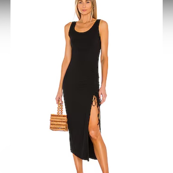 L*Space Sandpiper Dress in Black Size Medium NWT - Picture 1 of 6